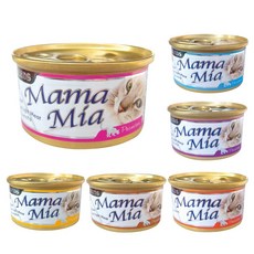 Mamamia鮮嫩雞肉底貓罐85G * 24罐【超取限購一組】, 1個, 隨機混搭