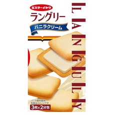 Mr.Ito 伊藤製菓 Langley 香草奶油夾心餅乾 6入, 1個, 85g