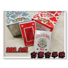 古意古早味 金鷹撲克牌, 1個, 301小巧(藍色)