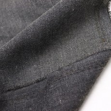 울 혼방 열 접착 심지 챠콜