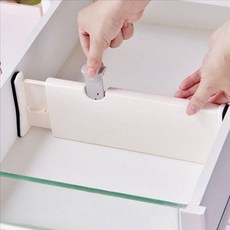 길이조절 서랍 칸막이 옷장 수납 정리정돈대 멀티 정리정돈함 frs+nMQABO, 1개, frs+L