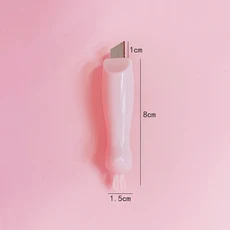 Mohamm-귀여운 미니 작은 주머니 크기 공예 포장 상자 종이 봉투 커터 유틸리티 나이프 편지 오프너 학생, 한개옵션2, 01 CHINA, 01 D