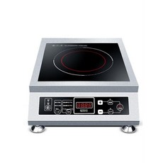 업소용 인덕션 고화력 렌지 스토브 대형 식당 음식점, 3500W, 7. 3500W플랫세미스틸버튼