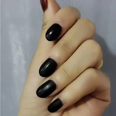 천연 식물 헤나 네일 염색 파우더 도구 버건디 블랙 아트 오래 지속되는 광택 템플릿 20g, 01 black, 1