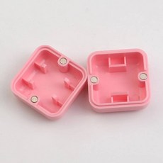 스위치풀러 키보드 키캡 리무버 스위치 오프너 키트 풀러 스템 거치대 윤활 브러시 키보드용 청소, [01] pink