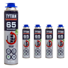 TYTAN 65 난연폼 우레탄 폼 건용 B2등급, 5개