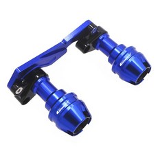 CNC 충돌 방지 슬라이더 가드 머플러 파이프 프레임 슬라이더 추락 방지 BMW C400GT C400X C400 X GT C 400X 400GT 용, C400GT Blue
