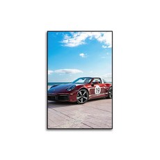슈퍼카 스포츠카 액자 벽 장식 인테리어 레이싱 포스터, PS프레임 + 캔버스, 50x70, NPSC-22