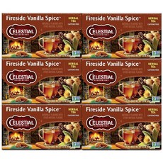 Celestial Seasonings 허브 티 버몬트 메이플 진저 무카페인 20개 6개입 262870, 43g