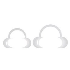 입 벌리는 도구 개구기 중간 확장 마우스 10개 구강, 어린이용 1개 4세이상, 1개, 1L