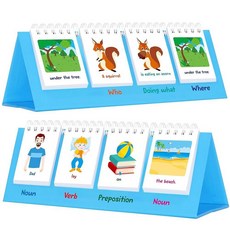 해외 SpriteGru CVCC 및 CCVC 플립 차트 40단어 빌더 파닉 게임 독립형 조작 철자 장난감 교육용 학습 도구 학생 교사 학교 용품 미국매장정품+ 1710693, Sentence-C.