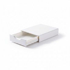 부착식 히든서랍 사무용품서랍 서랍장1단