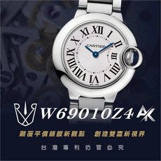 Cartier卡地亞 RX8手錶保護膜 AK系列 適用於藍氣球系列 28mm, 1個