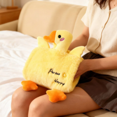 컬러인베리 따뜻한 보온주머니 찜질팩, 옐로우