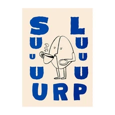 재미있는 커피 클럽 다이버 추상 캔버스 프린트 포스터 모던 미니멀리즘 아트 프린트 주방 벽 예술 홈 데코, 04 30X40cm Unframed, 21 U