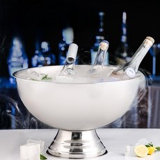 스텐 아이스버킷 대형 와인 샴페인 맥주 양동이 칠링백 얼음 아이스 얼음통, 01.은