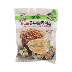 [자갈치아재] 김밥용 유부슬라이스 19cm 1kg(260-280줄), 1개, 1kg