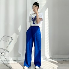 T Daily女款鮮豔寬鬆運動褲