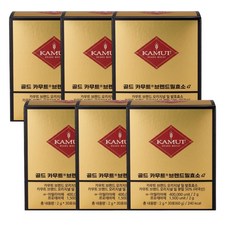 그레인온 골드 카무트 브랜드밀 효소, 90g, 6개