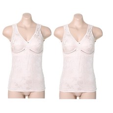 真絲連身內衣 2入