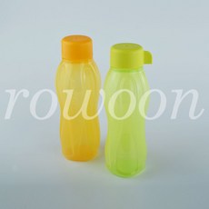 타파웨어 에코 물통 310ml 2P 오렌지/라임, 2개