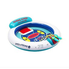 【A 優選】UFO噴水墊小孩泳池噴水池，PVC兒童寶寶大人充氣戶外家庭親子, 1個