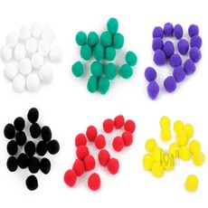 아이온비 폼폼이 25mm 털방울, 빨강