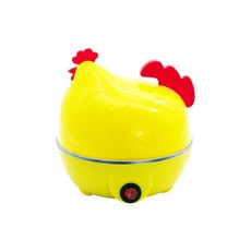 母雞蒸蛋器家用多功能煮蛋器小型蒸雞蛋羹機早餐神器, 黃母雞:110V美規