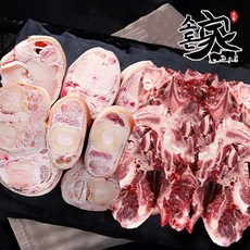 [소돈가] 한우 우족 2kg 소뼈 2kg 총 4kg, 1세트