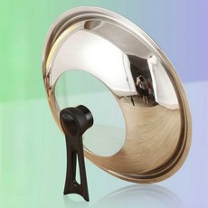 대형 지름 후라이팬 뚜껑 알루미늄 프라이팬 냄비 1 28cm 26-27.5cm팬 적용 스탠드, 3 32cm 30-31.5cm 냄비 적용 스탠