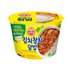 오뚜기 맛있는 컵밥 김치참치덮밥, 310g, 12개
