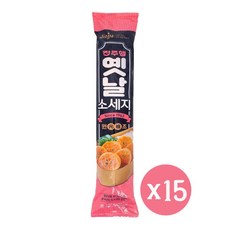 진주햄 옛날 홈소세지 1kg x 15개 / 분홍 소세지