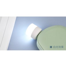 買酷小舖 USB小夜燈 小型LED燈泡 便攜露營氣氛燈, 1個, 白光