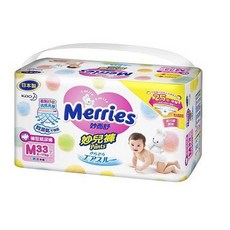 妙而舒妙兒褲紙尿褲尿布 單包 M33 L27 XL24 XXL28, 1個, 妙兒褲M33, M