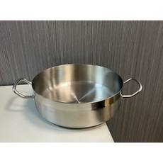 不銹鋼複合底壽喜湯鍋 24公分 雙耳設計, 1個, ST複合底壽喜湯鍋/24*8cm