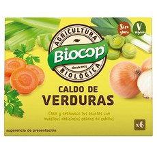 BIOCOP gluten 바이오캅 글루텐 프리 베지터블 브로스 6정, 4개, 66g