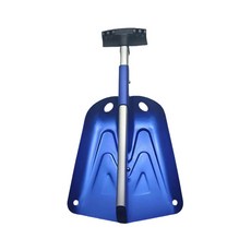 접이식 비상 캠핑용 Red 자동차 알루미늄 17222 차도 눈삽 스키 휴대용 유틸리티, 블루 44-65cm 삽면 27.5*22CM, 1개