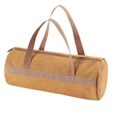 휴대용 캠핑 도구 보관 가방 경량 텐트 못 접지 핸드백 대용량 스테이크 야외 캠핑용, 01 Brown, 1개