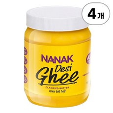 펀잡 밀크 푸드 나낙 퓨어 데시 기 클라리파이드 버터 Punjab Milk Foods Inc Nanak Pure Desi Ghee Clarified Butter 1.59kg, 4개