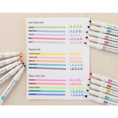 제브라 마일드라이너 형광펜(낱색), 옐로우(MY)