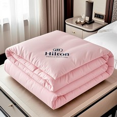 힐튼 조선호텔 호텔이불세트 코스트코구스이불 하얀색, 핑크