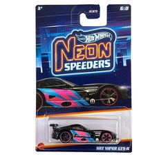 Hot Wheels 핫휠 네온 Speeders 1:64 다이캐스트 (GT Hunter 5/8)_153884, Srt Viper Gts-r 6/8_153884