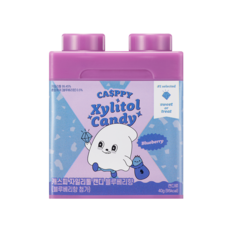 캐스피 자일리톨 캔디 블루베리향, 1개, 40g