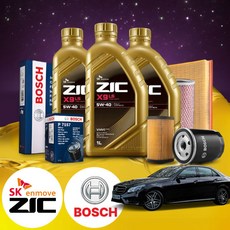 벤츠 E350 W212 (M272) 가솔린 지크 X9 LS 5W40 엔진오일세트 VIN