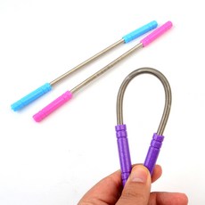 [FullyJully Shop] 일자형 잔털 솜털 스프링 면도기 제모기 제거기 입주위 볼 수염 정리