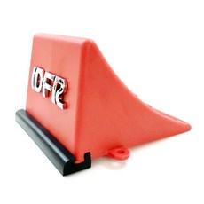 圓夢工廠 小款紅色車輪擋 - 停車擋/卸貨擋/止滑板/三角擋/斜坡擋/防倒退/車輪擋/停車定位擋, 1個