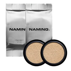 네이밍 레이어드 핏 쿠션 리필, 2개, 21Y