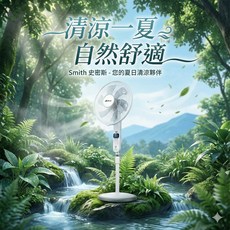 Smith 史密斯 F-1601DC 16吋 DC直流電風扇 24段風速 超大LED顯示