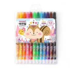 혜문추천샵 샤프식 12색 색연필 핑크