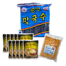 맛있는 참설악 사골 물막국수 10인 세트 / 막국수+사골육수+냉면무, 1세트, 5.8kg